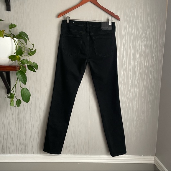 American Eagle Men’s Jeans Skinny Black Stretch Airflex Size 30 X 30 - Picture 6 of 9